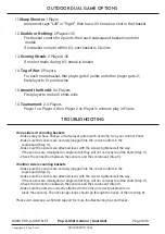 Preview for 16 page of Pop-A-Shot OUTDOOR I DUAL SHOT Owner'S Manual