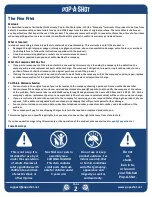 Preview for 2 page of Pop-A-Shot PASHOM17-02 Assembly Instructions Manual