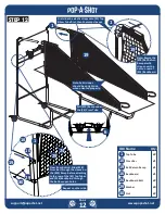 Предварительный просмотр 12 страницы Pop-A-Shot PASHOM17-02 Assembly Instructions Manual