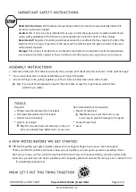 Preview for 2 page of Pop-A-Shot PASHOM19-02 Owner'S Manual