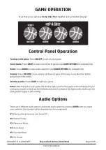 Preview for 14 page of Pop-A-Shot PASHOM19-02 Owner'S Manual