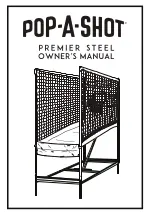 Preview for 1 page of Pop-A-Shot PREMIER STEEL Owner'S Manual