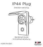 Popp IP44 Plug Quick Start Manual preview