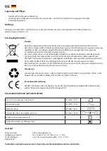 Preview for 3 page of Poppstar 1010214 Instructions For Use Manual