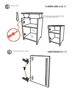 Предварительный просмотр 6 страницы popstrukt Creme Bedside Table Assembly Instructions Manual