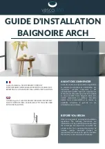 Porcelanosa KRION ARCH Installation Manual preview