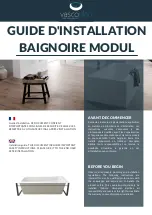 Porcelanosa KRION MODUL Installation Manual preview