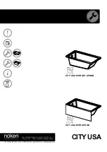 Preview for 1 page of Porcelanosa Noken CITY USA 160234 N710001174 Manual