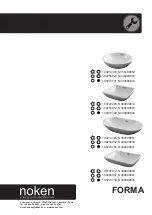 Porcelanosa Noken Forma 100214310 N350798850 Installation Instructions Manual предпросмотр