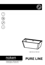 Preview for 1 page of Porcelanosa Noken PURE LINE 100207243 N710001225 Manual