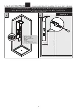 Предварительный просмотр 8 страницы Porcelanosa SYSTEMPOOL LAUS MONOMANDO Pre-Installation And Installation Manual