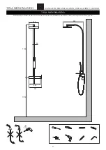 Предварительный просмотр 4 страницы Porcelanosa SYSTEMPOOL TINA MONOMANDO Pre-Installation And Installation Manual