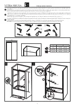 Предварительный просмотр 2 страницы Porcelanosa SYSTEMPOOL YOVE 9B USA Installation Manual