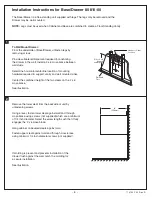 Предварительный просмотр 6 страницы Porcher 80800-00 Assembly And Installation Instructions Manual