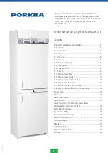 Preview for 2 page of Porkka Future MC 1422GD Installation And Operation Manual