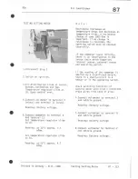 Preview for 441 page of Porsche 1985 928 Workshop Manual