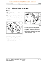 Предварительный просмотр 110 страницы Porsche 911 CARRERA - 1999 Technical Manual