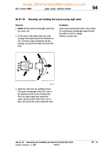 Предварительный просмотр 113 страницы Porsche 911 CARRERA - 1999 Technical Manual