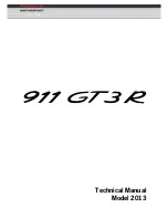 Preview for 1 page of Porsche 911 GT3 R 2012 Technical Manual