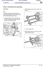 Предварительный просмотр 161 страницы Porsche 911 - VOLUME 2 TRANSMISSION Manual