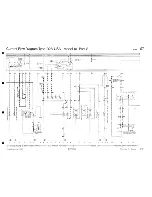 Предварительный просмотр 14 страницы Porsche 928 USA - 1981 CURRENT FLOW DIAGRAM Manual