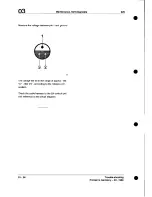 Preview for 73 page of Porsche 928 - Workshop Manual