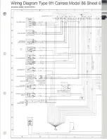 Preview for 44 page of Porsche 930 TURBO USA - 1976 CURRENT FLOW DIAGRAM Manual