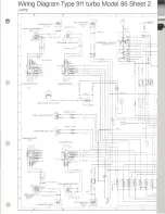 Preview for 56 page of Porsche 930 TURBO USA - 1976 CURRENT FLOW DIAGRAM Manual