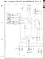 Preview for 62 page of Porsche 930 TURBO USA - 1976 CURRENT FLOW DIAGRAM Manual