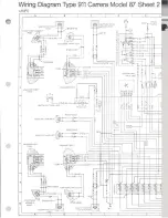 Preview for 79 page of Porsche 930 TURBO USA - 1976 CURRENT FLOW DIAGRAM Manual