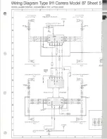 Preview for 88 page of Porsche 930 TURBO USA - 1976 CURRENT FLOW DIAGRAM Manual