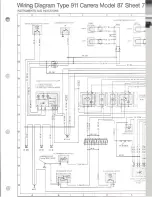 Preview for 94 page of Porsche 930 TURBO USA - 1976 CURRENT FLOW DIAGRAM Manual