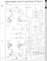 Preview for 103 page of Porsche 930 TURBO USA - 1976 CURRENT FLOW DIAGRAM Manual