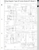 Preview for 106 page of Porsche 930 TURBO USA - 1976 CURRENT FLOW DIAGRAM Manual