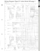 Preview for 128 page of Porsche 930 TURBO USA - 1976 CURRENT FLOW DIAGRAM Manual