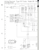 Preview for 165 page of Porsche 930 TURBO USA - 1976 CURRENT FLOW DIAGRAM Manual