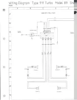 Preview for 177 page of Porsche 930 TURBO USA - 1976 CURRENT FLOW DIAGRAM Manual