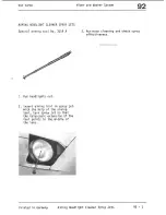 Предварительный просмотр 334 страницы Porsche 944 Turbo 1988 Workshop Manual