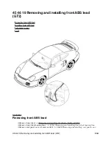 Предварительный просмотр 2015 страницы Porsche 996 TT Repair Manual