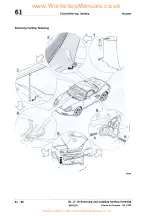 Предварительный просмотр 139 страницы Porsche Boxster S Technical Manual