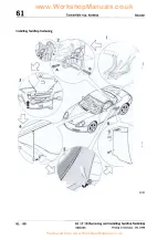 Предварительный просмотр 141 страницы Porsche Boxster S Technical Manual