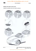 Предварительный просмотр 231 страницы Porsche Boxster S Technical Manual