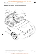 Предварительный просмотр 245 страницы Porsche Boxster S Technical Manual