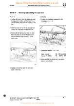 Preview for 88 page of Porsche BOXTER - Technical Manual