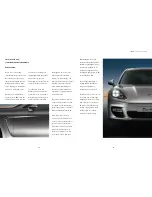 Предварительный просмотр 10 страницы Porsche PANAMERA 4S - Brochure