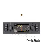 Preview for 1 page of Porsche PCRN Operating Manual