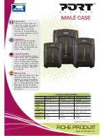 PORT DESIGNS MALE CASE Brochure preview