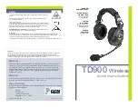 Porta Phone TD900 Wireless Quick Start Manual preview