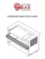 Portable Bar Company Distressed Bar Setup Manual preview