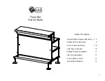 Preview for 1 page of Portable Bar Company Flash Bar Setup Manual